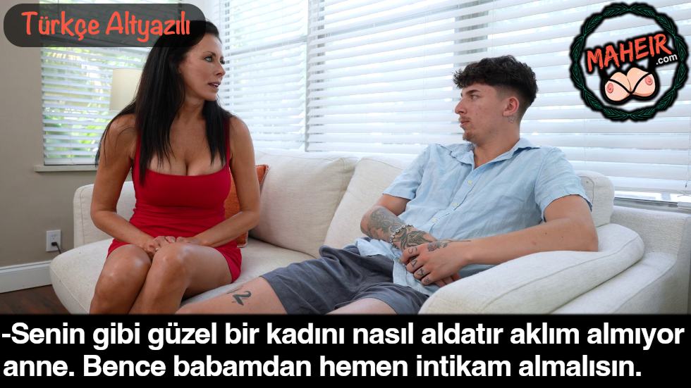 Aldatılan Olgun Anne Kocasından İntikam Almak İçin Oğluyla Yattı